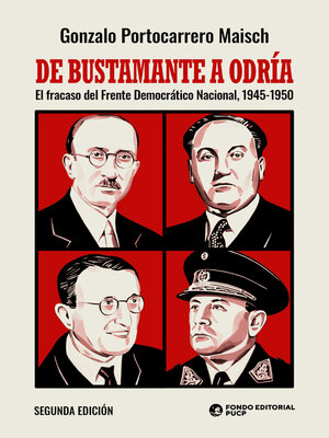 cover image of De Bustamante a Odría